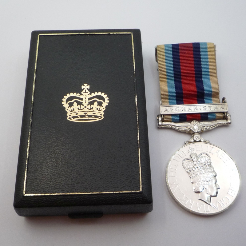 operational service medal  with afghanistan clasp