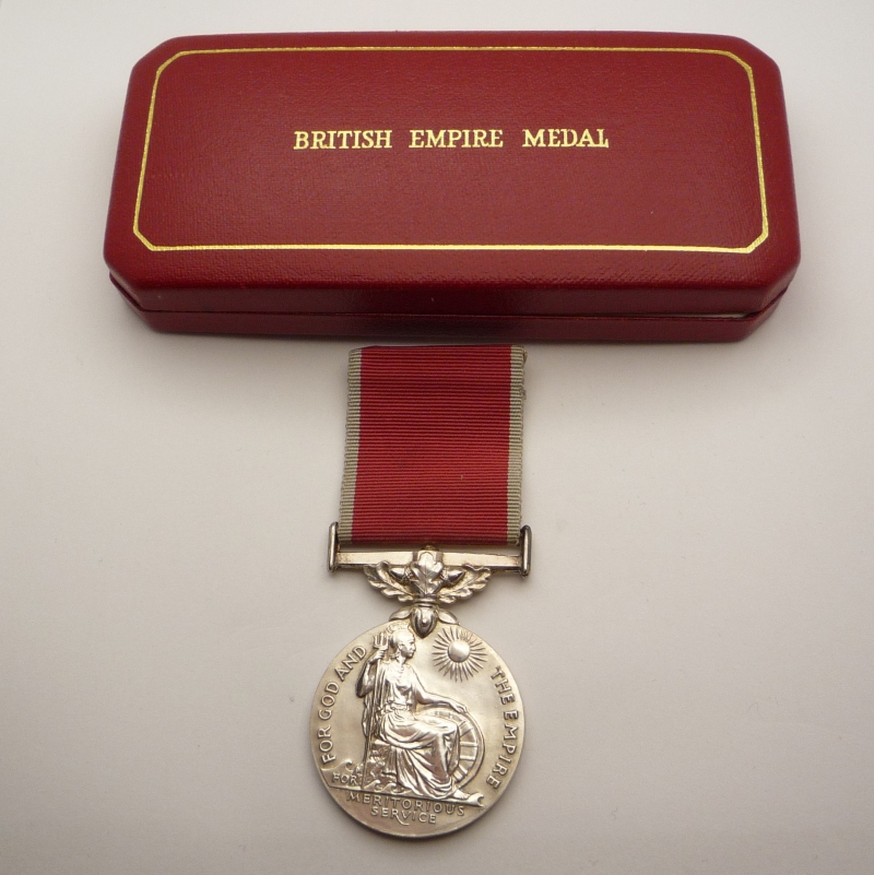 british empire medal eiir 