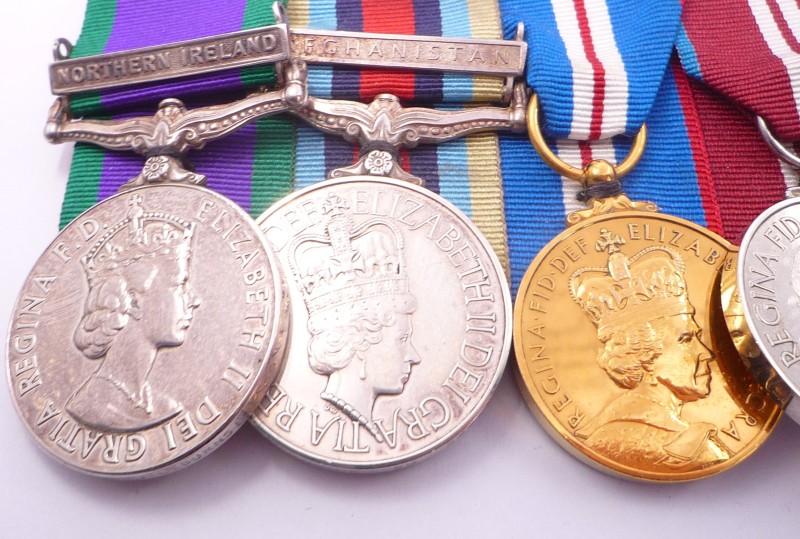 Northern Ireland Afghanistan Long Service Mod