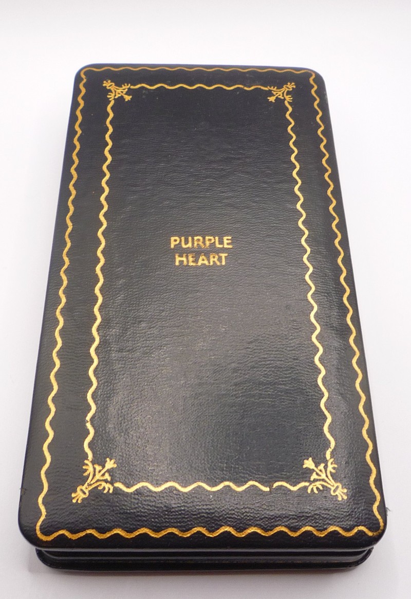 USA WW2 Purple Heart Medal in Case