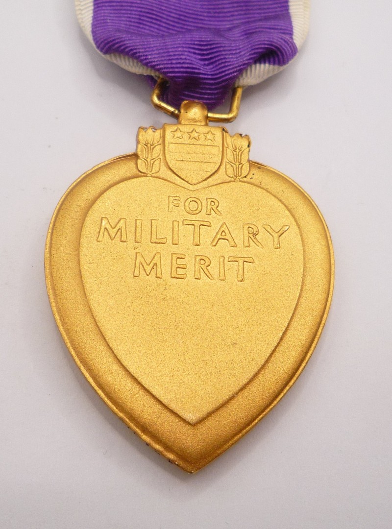 USA WW2 Purple Heart Medal in Case