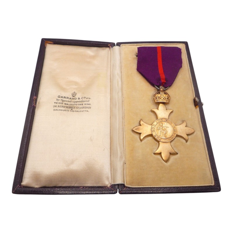 obe officer of the order of the british empir
