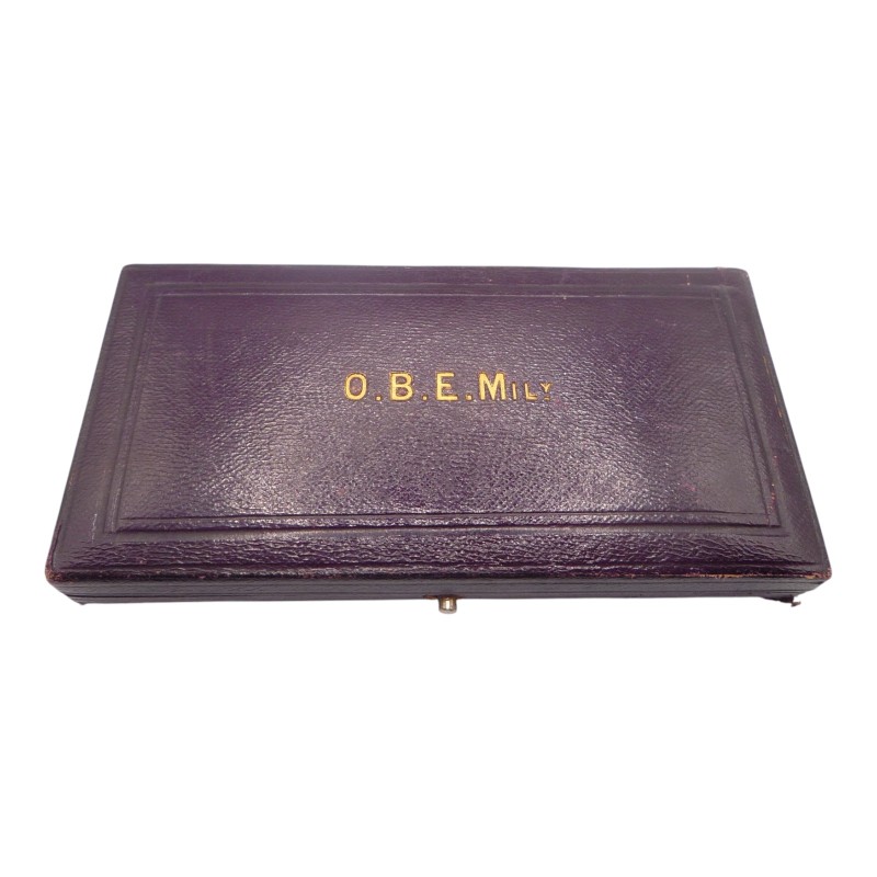 OBE Officer of the Order of the British Empir