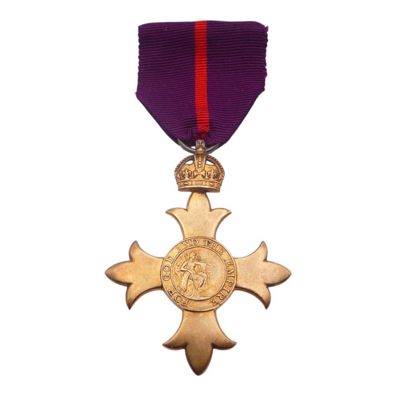 OBE Officer of the Order of the British Empir