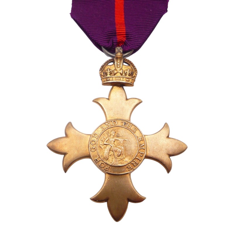 OBE Officer of the Order of the British Empir