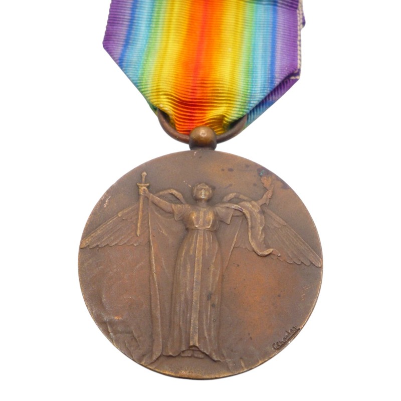 WW1 France Victory Medal by Charles