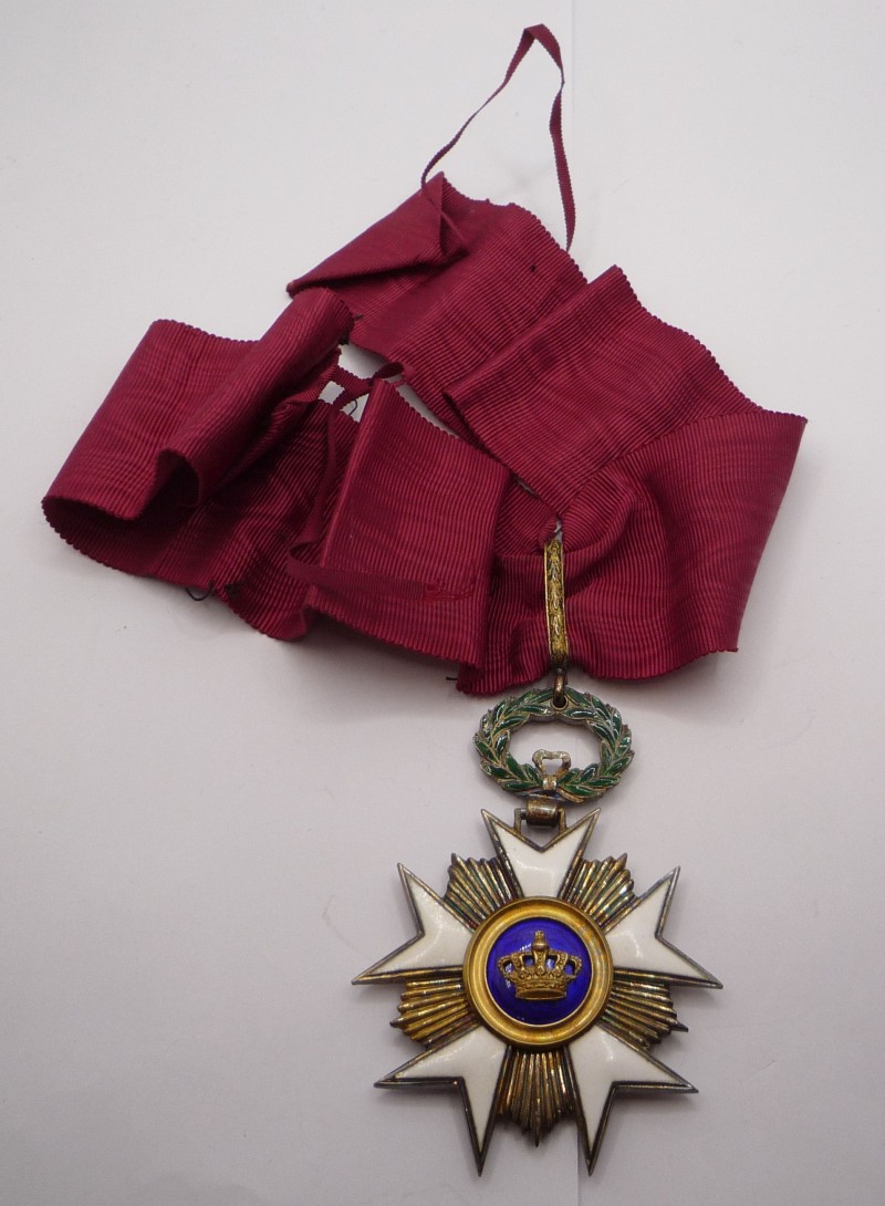 Belgium Order of the Crown Commander 3rd Clas