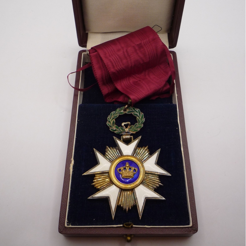 belgium order of the crown commander 3rd clas