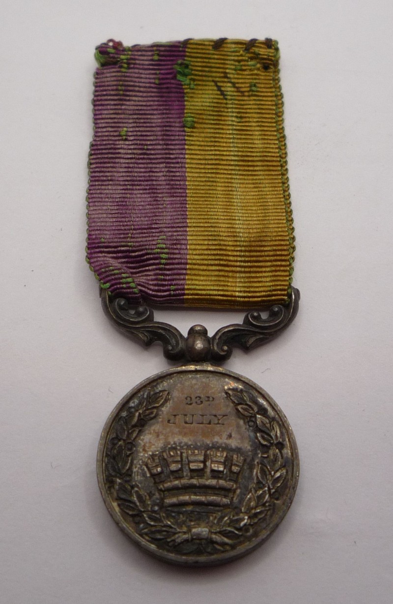 Ghuznee Miniature Medal 1839