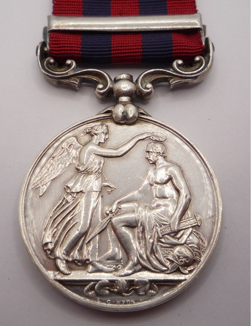 India General Service Medal Sikkim 1888 Clasp