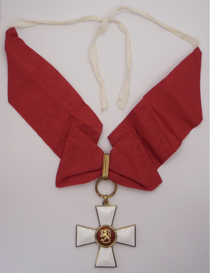 Finland Order of the Lion Commander 1st Class