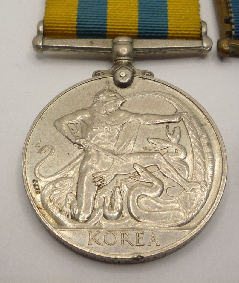 Korea Medal 1950 - 53 and UN Korea Medal Pair