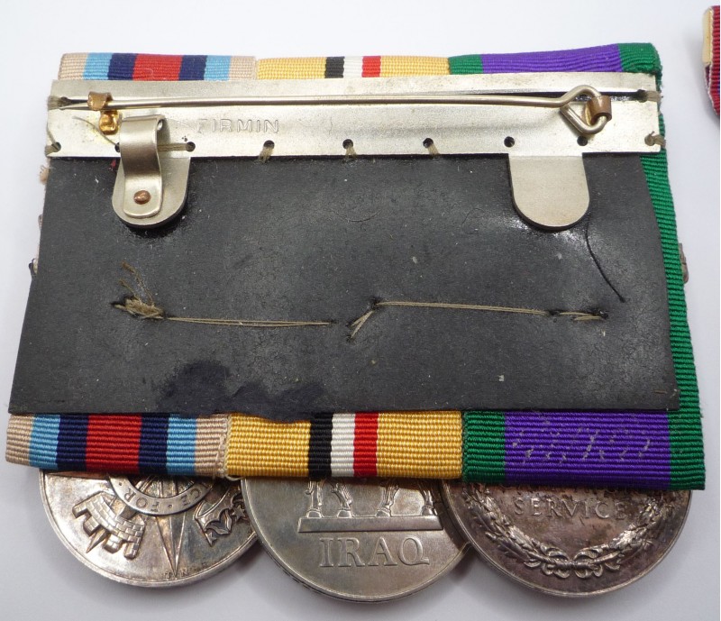 Northern Ireland Iraq Afghanistan Medal Group