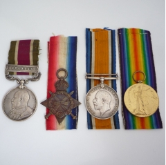 tibet medal gyantse clasp 1914-15 star trio royal royal fusiliers