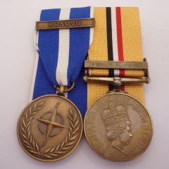 iraq medal 2003 with clasp nato kosovo group of 2