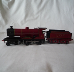 bassett lowke 4-4-0 duke of york clockwork locomotive